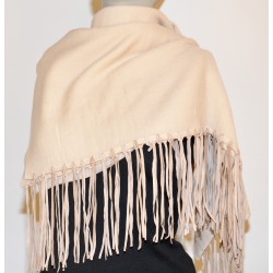 Leather fringes: Wool - Silk